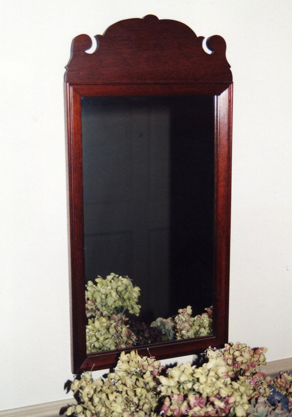 hand-made framed mirror