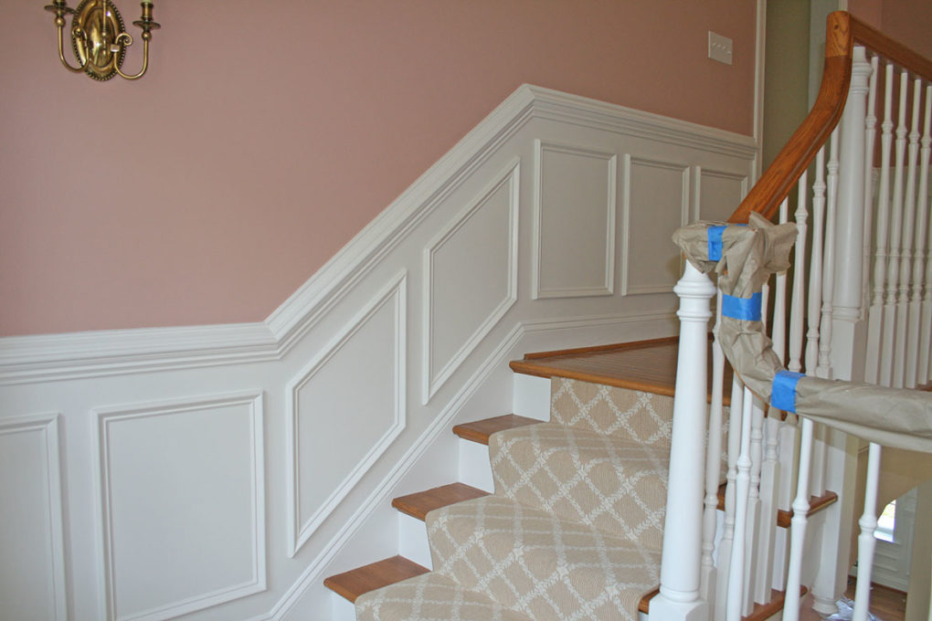 home renovation stair trim