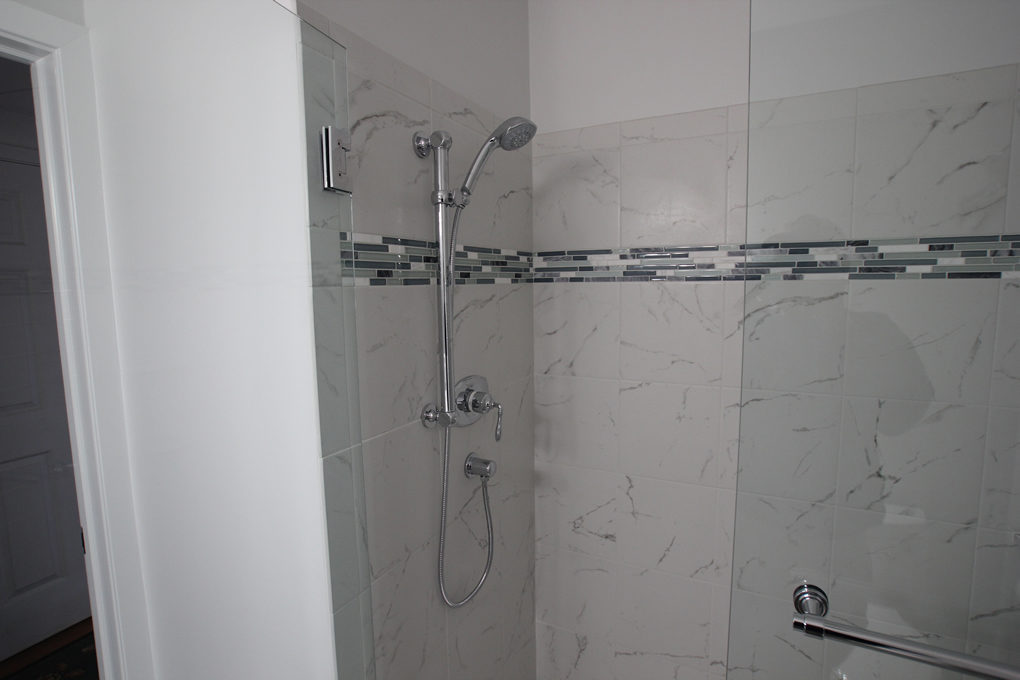 shower renovation detail