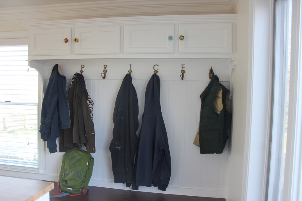 custom mudroom