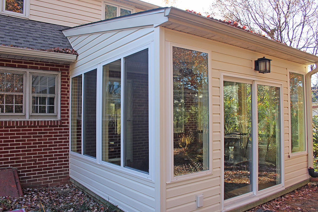 sunroom addition exterior