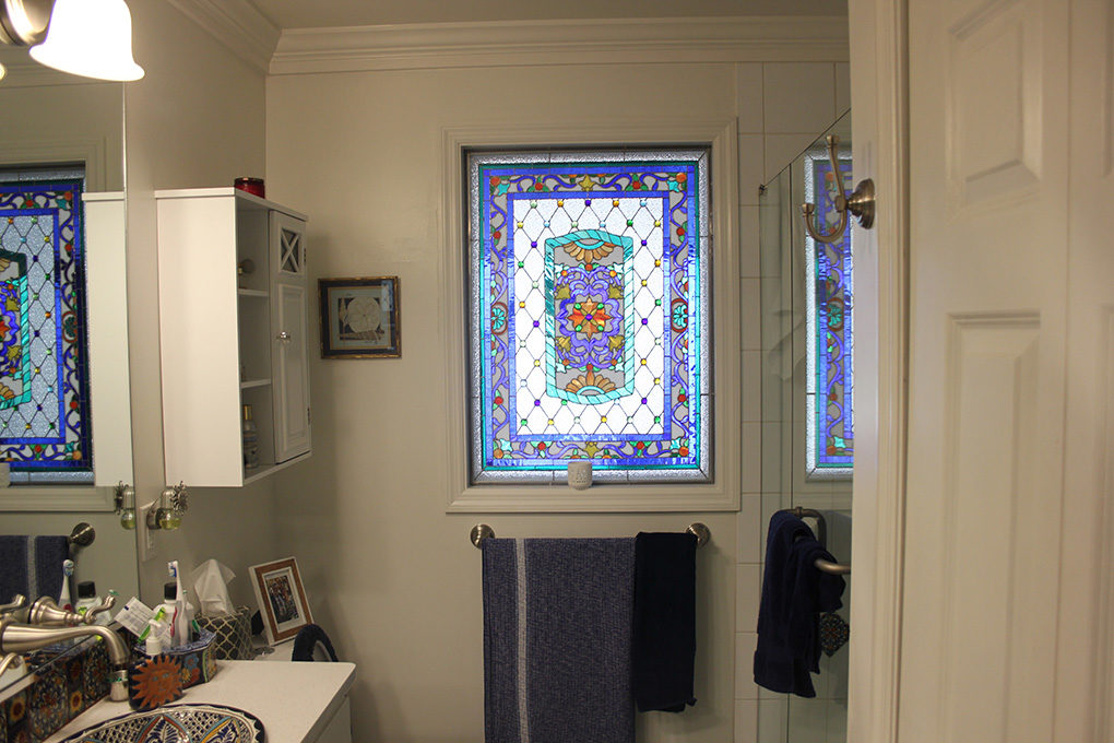 bathroom remodel custom tile