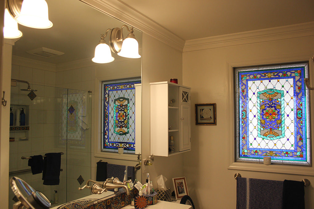 bathroom remodel custom tile