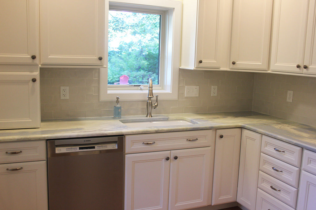 small kitchen renovation cabinets